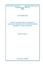 Một số giải pháp nâng cao năng lực ban quản lý dự án đầu tư và xây dựng huyện ninh phước, tỉnh ninh thuận  