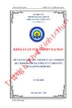 Kế toán doanh thu, chi phí và xác định kết quả kinh doanh tại công ty cổ phần xây dựng đồng minh hải