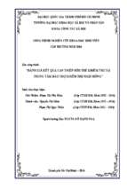 đánh giá kết quả can thiệp sớm trẻ khiếm thị tại trung tâm bảo trợ khiếm thị nhật hồng   số 1, đường 7, khu phố 3, phường tam bình, quận thủ đức, thành phố hồ chí minh    