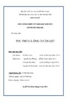 Tục thờ cá ông ở cần giờ    