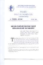 Nhật bản sẽ khớp nối ở đâu trong  quan hệ siêu cường quốc kiểu mới  của trung quốc    tài liệu phục vụ nghiên cứu  số tn 2014   43&44 