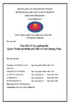 Tìm hiểu về tín ngưỡng thờ quan thánh tại thành phố hội an tỉnh quảng nam    