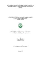 Developing a standardized academic advising instrument to measure students' satisfaction in higher institutions in vietnam    m.a. 