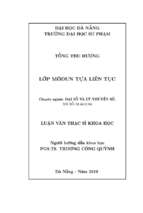 Lớp môđun tựa liên tục.