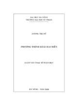 Phương trình hàm hai biến.