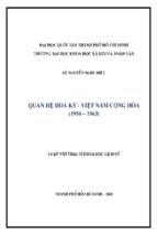 Quan hệ hoa kỳ   việt nam cộng hòa (1954 1963)    