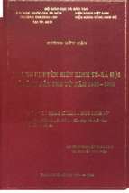 Những chuyển biến kinh tế   xã hội ở tỉnh bến tre từ năm 1986   2002     