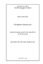 Về môđun với epi dcc