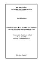 Nghiên cứu tạo lớp mạ tổ hợp ni al2o3 trên nền kim loại đồng bằng phương pháp điện hóa