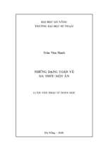 Những dạng toán về đa thức một ẩn...