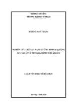 Nghiên cứu chế tạo nano lưỡng kim cuag bằng dc cao áp và thử khả năng diệt khuẩn.