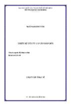 Thiết kế tối ưu cơ cấu đàn hồi 