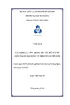 Xác định lực căng trong kết cấu dây cáp sử dụng tần số dao động và thuật toán tiến hóa