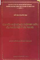 Tìm hiểu thái độ đón nhận tri thức của người việt ở tây nam bộ    