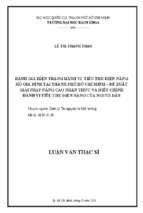 đánh giá hiện trạng hành vi tiêu thụ điện năng hộ gia đình tại thành phố hồ chí minh   đề xuất giải pháp nâng cao nhận thức và điều chỉnh hành vi tiêu thụ điện năng của người dân