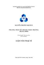 Phương pháp số cho bài toán trường trung bình