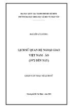 Lịch sử quan hệ ngoại giao việt nam   áo (1972 đến nay)    