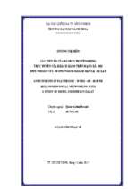 Antecedents of electronic   word   of   mouth behavior in social networking sites a study of hotel industry in dalat