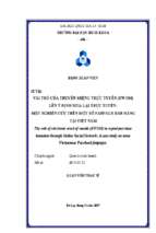 The role of electronic word of mouth (ewom) in repeat purchase intention through online social network a case study on some vietnamese facebook fanpages.