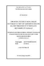 The effects of ethnocentrism, animosity and health consciousness on the willingness to buy foods originated from china a study in da lat
