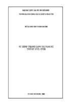 Sự hình thành làng xã nam bộ thế kỷ xvii, xviii