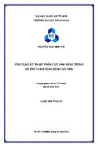 ứng dụng kỹ thuật phân cực ánh sáng trong hỗ trợ chẩn đoán bệnh vảy nến