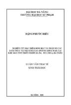 Nghiên cứu đặc điểm sinh học và phân bố các loài thực vật họ kim giao (podocarpaceae) tại khu bảo tồn thiên nhiên bà nà   núi chúa, đà nẵng