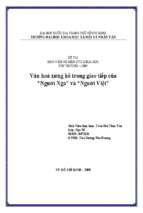 Văn hoá xưng hô trong giao tiếp của người nga và người việt   