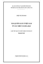 Bản quyền sách ở việt nam từ góc nhìn văn hóa học    
