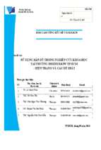 Sử dụng bản đồ trong nghiên cứu khoa học tại trường đại học khoa học xã hội & nhân văn   hiện trạng và các đề xuất    