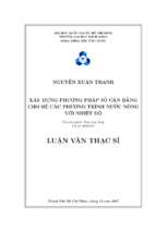 Xây dựng phương pháp số cân bằng cho hệ các phương trình nước nông với nhiệt độ 