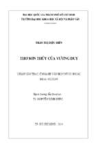 Thơ sơn thủy của vương duy    