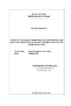Nghiên cứu sự đa dạng thành phần loài côn trùng bộ cánh ở nước hemiptera tại khu bảo tồn thiên nhiên sơn trà, thành phố đà nẵng