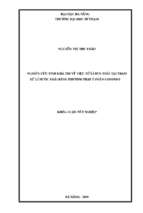 Nghiên cứu tính khả thi về việc xử lí bùn thải tại trạm xử lí nước thải bằng phương pháp ủ phân compost  tại thành phố đà nẵng