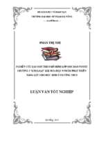 Nghiên cứu dạy học theo mô hình lớp học đảo ngược, chương 2 “kim loại” sgk hóa học 9 nhằm phát triển năng lực cho học sinh ở trường thcs