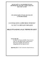 Các mối quan hệ gia đình trong thành ngữ tục ngữ của việt nam và hàn quốc = 베트남과 한국의 속담속에 나타나는 가족관계에 대한 비교연구   