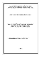 Truyền thông sức khỏe sinh sản trong thanh thiếu niên    đề tài sinh viên nghiên cứu khoa học 2009 