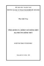 Tính artin của mô đun đối đồng điều địa phương hình thức 