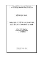 Ca dao dân ca nam bộ qua các sưu tập quốc ngữ xuất bản trước năm 1945    