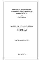 Phong trào tôn giáo mới ở nhật bản    