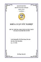 Phương pháp newton nửa trơn cho bài toán bù phi tuyến.