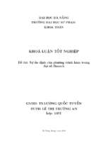 Sự ổn định của phương trình hàm trong đại số banach