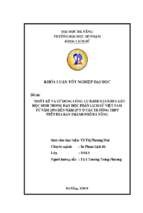 Thiết kế và sử dụng công cụ đánh giá năng lực học sinh trong dạy học phần lịch sử việt nam từ năm 1954 đến năm 1975 ở các trường thpt trên địa bàn thành phố đà nẵng.