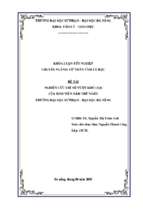 Nghiên cứu chỉ số vượt khó (aq) của sinh viên năm thứ nhất trường đại học sư phạm   đại học đà nẵng......