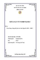 Hoạt động chống thổ phỉ của triều nguyễn (1802 – 1883).