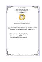 Tích hợp kỹ năng sống vào dạy học môn giáo dục công dân lớp 10 (phần công dân với đạo đức).