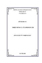 Luận văn tốt nghiệp nhiệt dung cv của phonon âm