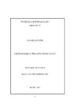 Luận văn tốt nghiệp chuỗi fourier và ứng dụng trong vật lý