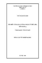 Luận văn tốt nghiệp tìm hiểu tổng quan về dao động tử điều hòa biến dạng q