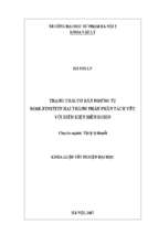 Luận văn tốt nghiệp trạng thái cơ bản ngưng tụ bose einstein hai thành phần phân tách yếu với điều kiện biên robin